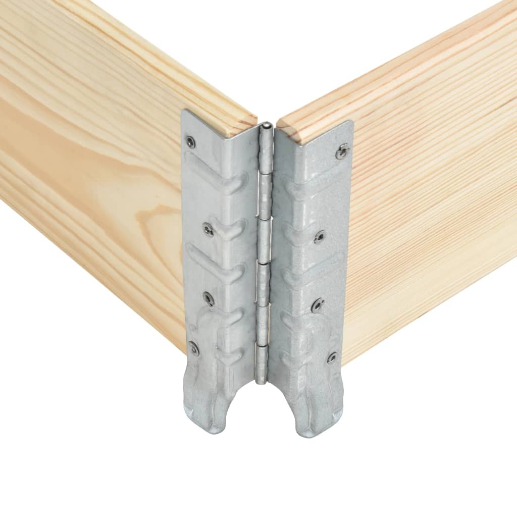 Raised Bed 50x150 cm Solid Pine Wood (310054)